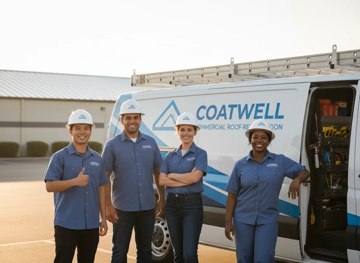 Commercial roof coating company in Riesel, TX